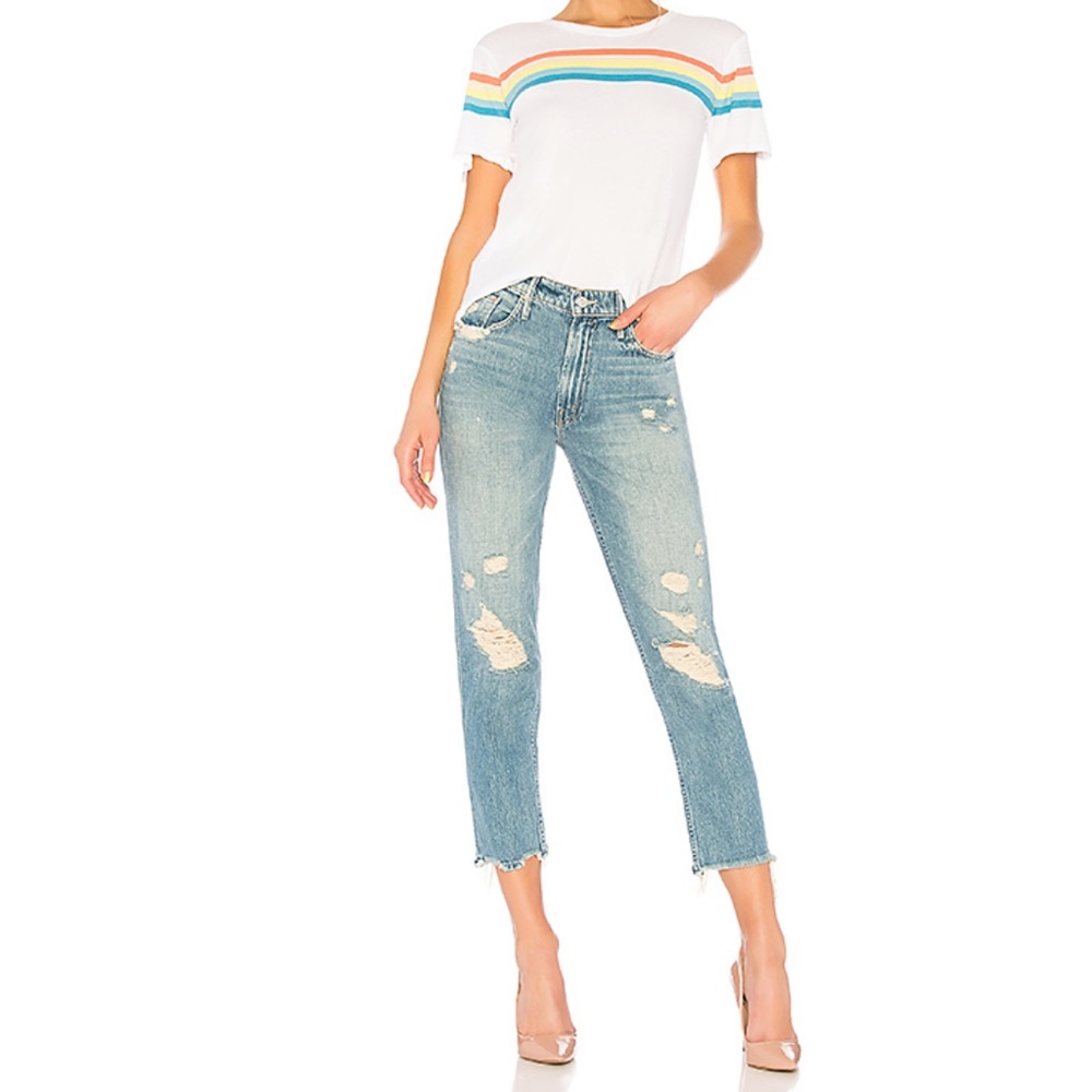 MOTHER Denim size 27 distressed jeans